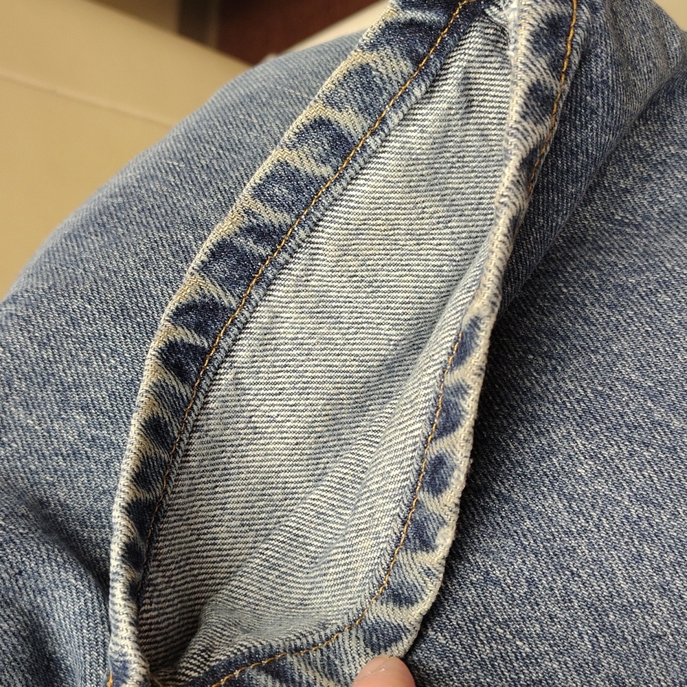Levi's 550 Relaxed Fit Denim Jeans Classic Blue - Picture 11 of 12